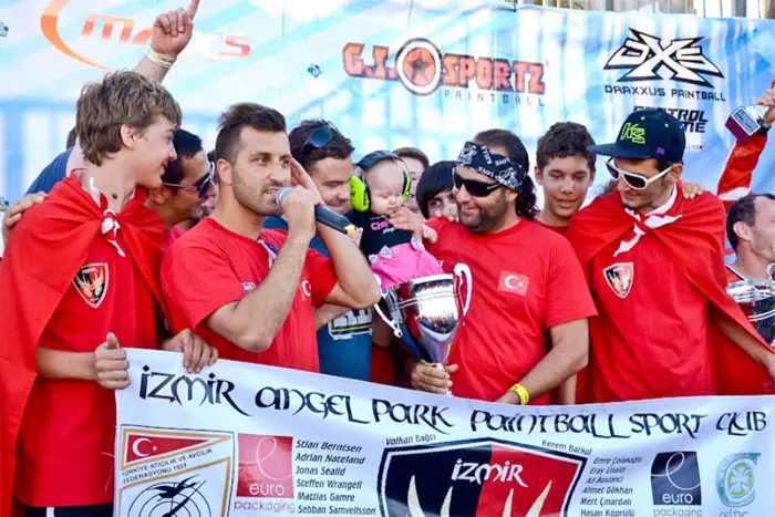 پینتبال در شهر ازمیر ترکیه